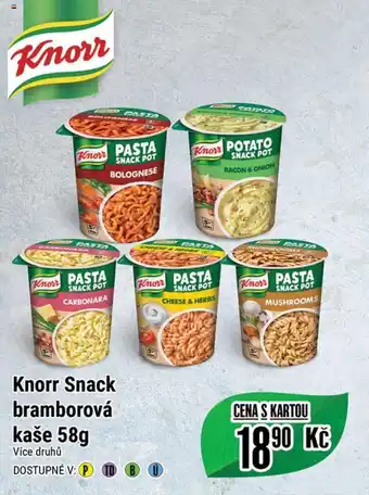 Tamda Foods Knorr Snack bramborová kaše 58g nabídka
