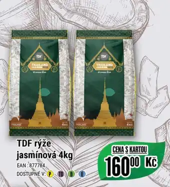 Tamda Foods TDF rýže jasmínová 4kg nabídka