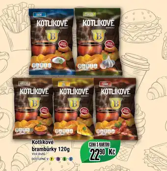 Tamda Foods Kotlíkové brambůrky 120g nabídka