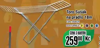 Tamda Foods Toro Sušák na prádlo 18m nabídka