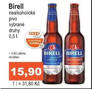 COOP DISKONT Birell nabídka