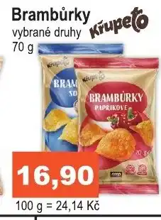 COOP DISKONT Brambůrky nabídka