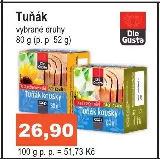COOP DISKONT Tuňák nabídka