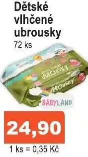 COOP DISKONT Dětské vlhčené ubrousky nabídka