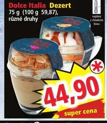Norma Dolce Italia Dezert 75 g nabídka