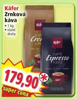 Norma Käfer Zrnková káva nabídka