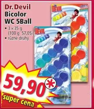 Norma Dr.Devil Bicolor WC 5Ball nabídka