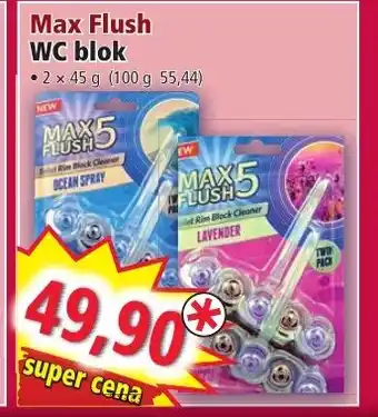 Norma Max Flush WC blok nabídka