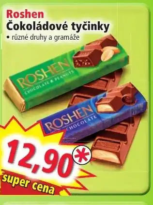 Norma Roshen Čokoládové tyčinky nabídka