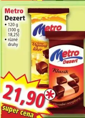 Norma Metro Dezert nabídka
