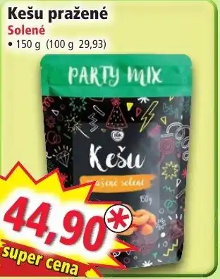 Kešu pražené Solené