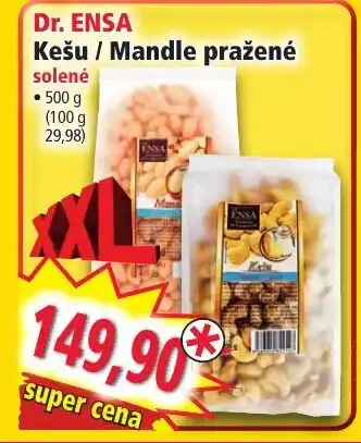 Norma Dr. ENSA Kešu / Mandle pražené nabídka