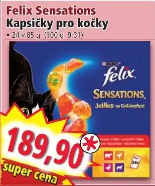 Norma Felix Sensations Kapsičky pro kočky nabídka