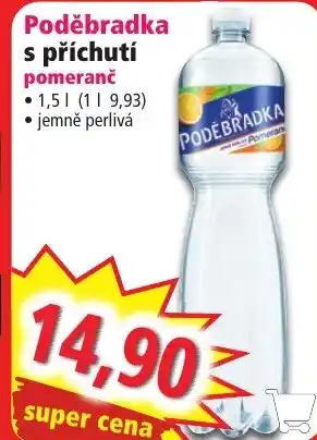 Norma Poděbradka s příchutí pomeranč 1.5L nabídka