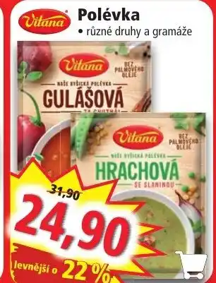 Norma Vitana Polévka nabídka
