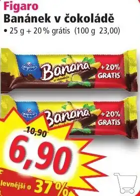 Norma Figaro Banánek v čokoládě nabídka