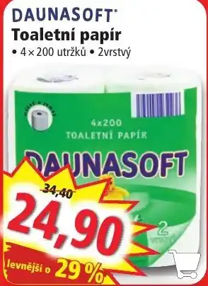 Norma DAUNASOFT Toaletní papír nabídka