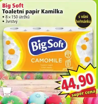 Norma Big Soft Toaletní papír Kamilka nabídka