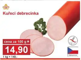 PLUS JIP Kuřecí debrecínka nabídka