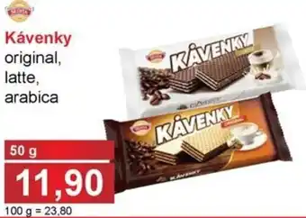 Kávenky original, latte, arabica
