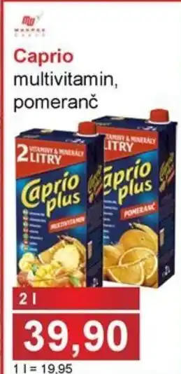 PLUS JIP Caprio multivitamin, pomeranč nabídka