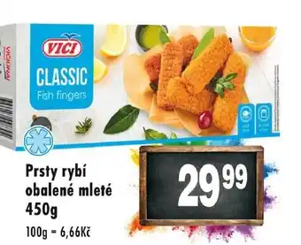 Qanto Prsty rybí obalené mleté 450g nabídka