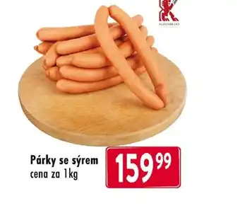 Qanto Párky se sýrem nabídka