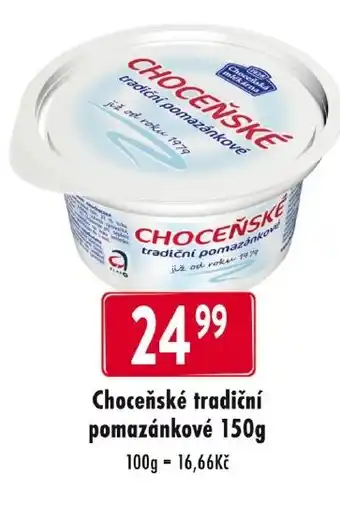 Qanto Choceňské tradiční pomazánkové 150g nabídka
