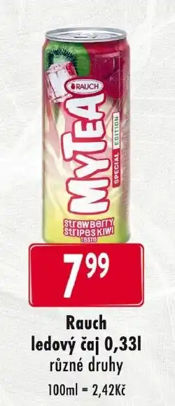 Qanto Rauch ledový čaj 0,33L nabídka