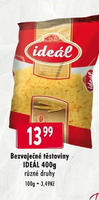 Qanto Bezvaječné těstoviny IDEÁL 400g nabídka