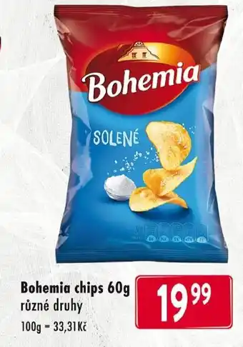 Qanto Bohemia chips 60g nabídka