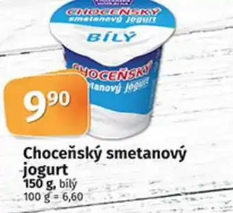 COOP TIP Choceňský smetanový jogurt 150 g nabídka