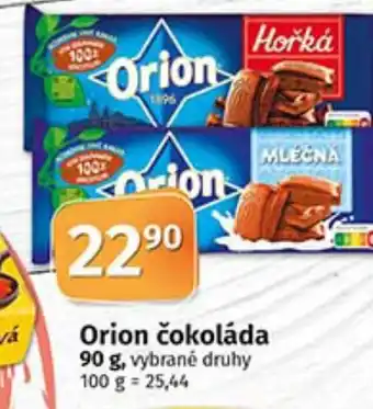 Orion čokoláda 90 g