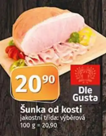 COOP TIP Šunka od kosti nabídka
