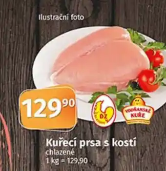 COOP TIP Kuřecí prsa s kostí nabídka