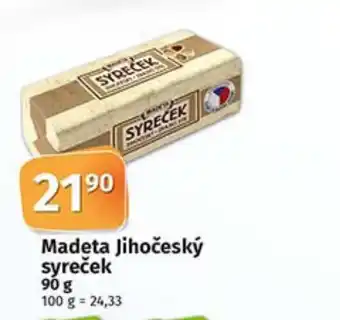 COOP TIP Madeta Jihočeský syreček 90 g nabídka