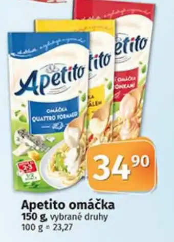 COOP TIP Apetito omáčka 150 g nabídka