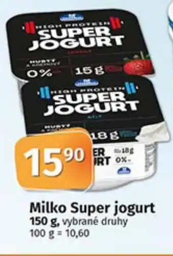 COOP TIP Milko Super jogurt 150 g nabídka