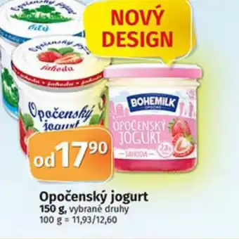 COOP TIP Opočenský jogurt 150 g nabídka