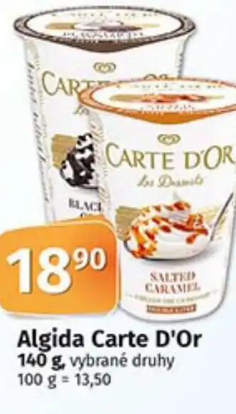 Algida Carte D'Or 140 g