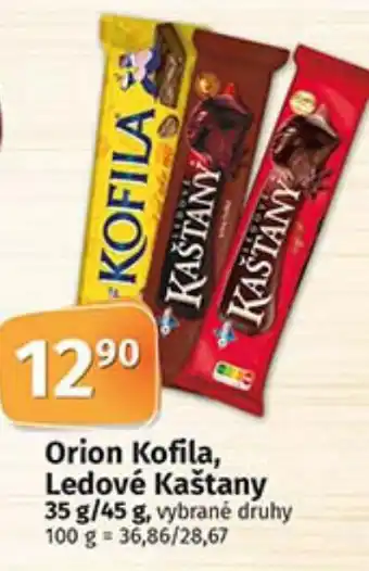 COOP TIP Orion Kofila, Ledové Kaštany 35 g/45 g nabídka
