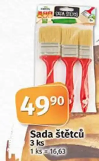 COOP TIP Sada štětců 3 ks nabídka