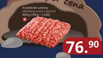 Potraviny CZ Kostelecké uzeniny nabídka