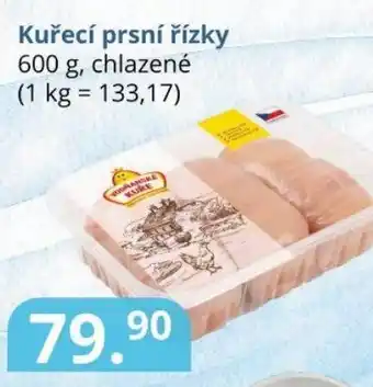Potraviny CZ Kuřecí prsní řízky 600 g nabídka