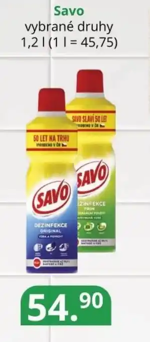 Savo vybrané druhy 1,2L