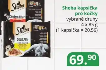 Potraviny CZ Sheba kapsička pro kočky nabídka