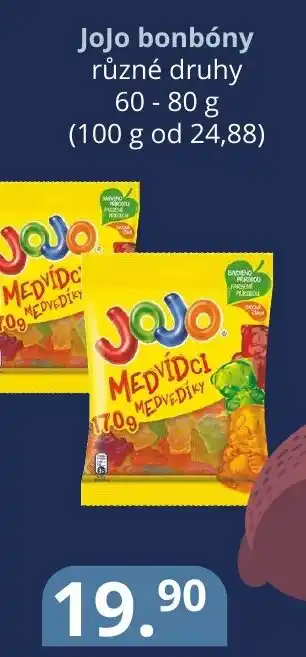 Potraviny CZ JoJo bonbóny nabídka