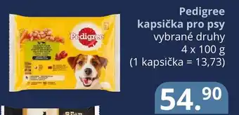 Potraviny CZ Pedigree kapsička pro psy nabídka