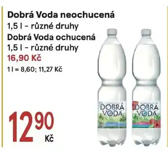 Žabka Dobrá Voda neochucená nabídka