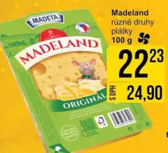 Madeland různé druhy plátky 100 g